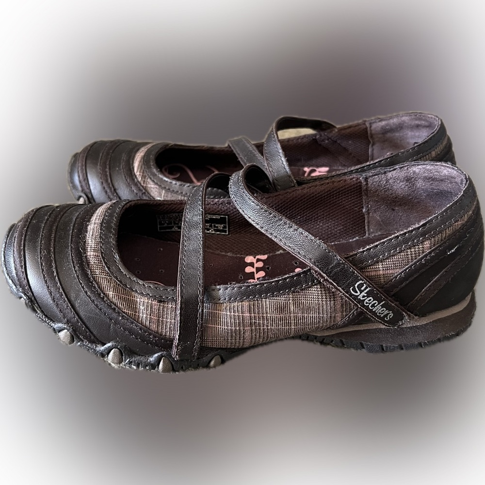 Skechers Brown Slip On Shape up Athletic Shoes Size 6